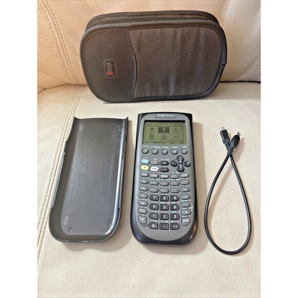 Texas Instruments TI-89 Titanium Graphing Calculator with Cable and Case - Picture 1 of 10